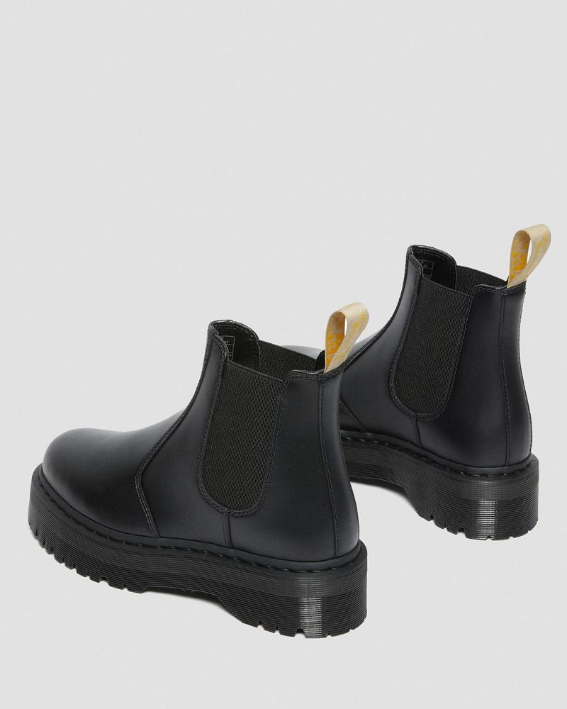 Dr Martens Vegan 2976 Felix Platform Ankelstøvler Herre Sort | DK 457BEX